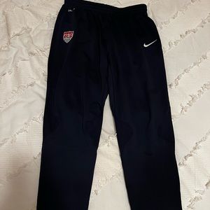 Nike Dri-Fit USMNT Soccer Warmup Pants size Large